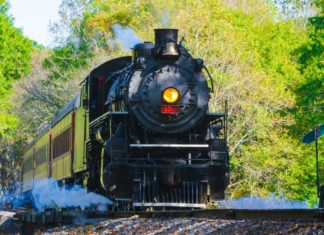 Train on Spring Break