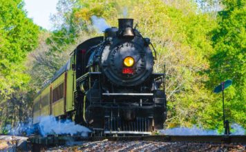 Train on Spring Break